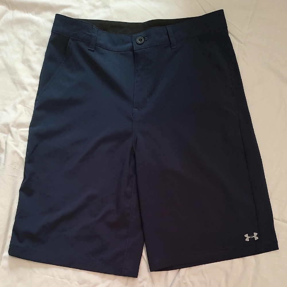 Under Armour Men's Dark Blue Athletic Shorts